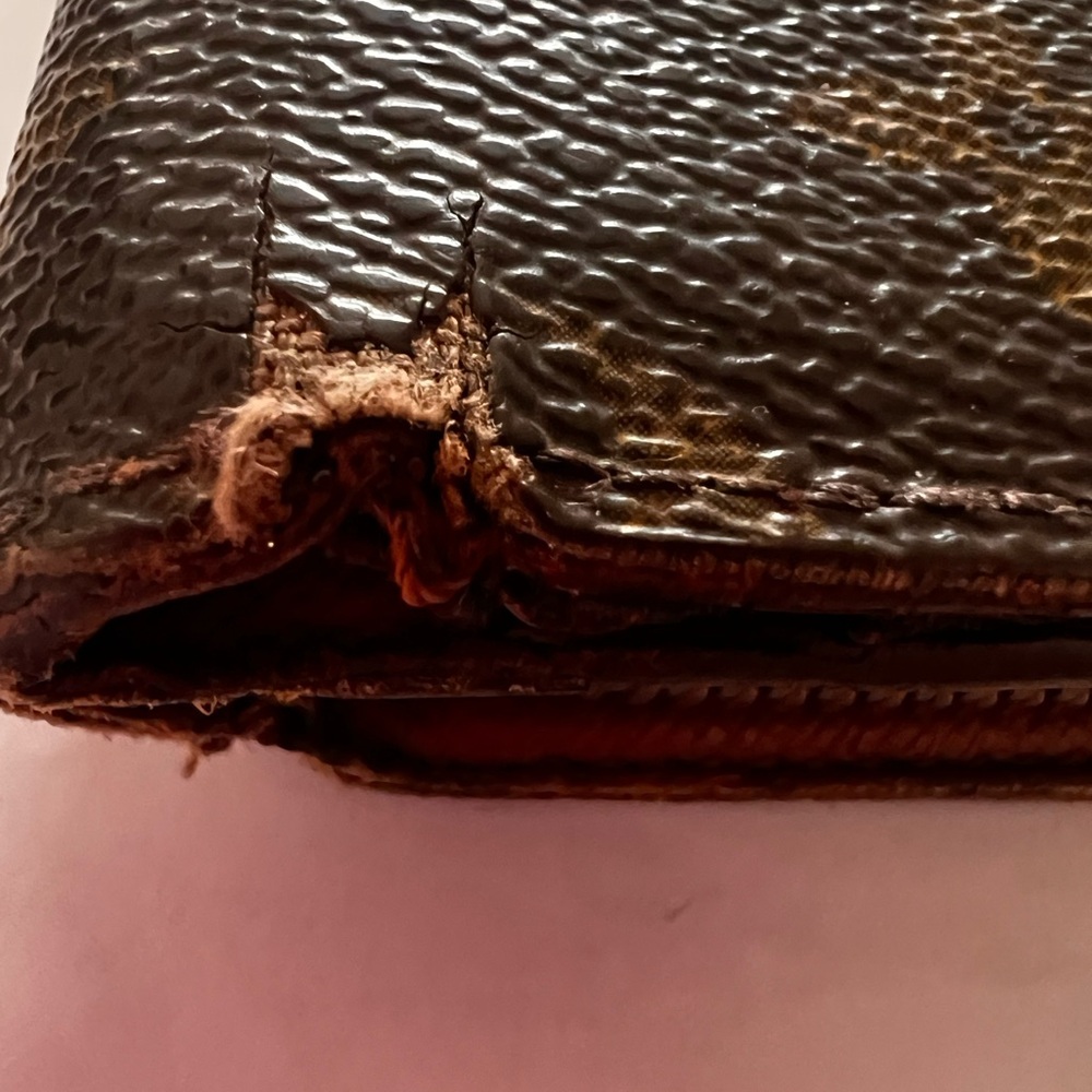 🛑project wallet 🛑LV Monogram Porte Papier Zippe Wallet Compact Canvas Bifold - Picture 14 of 14